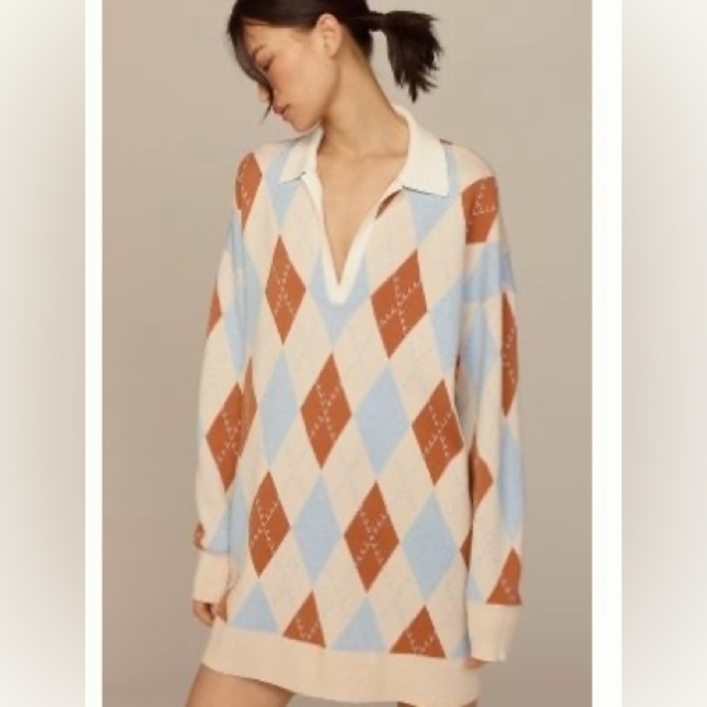 NWT XXS Anthropologie Sweater Mini Dress